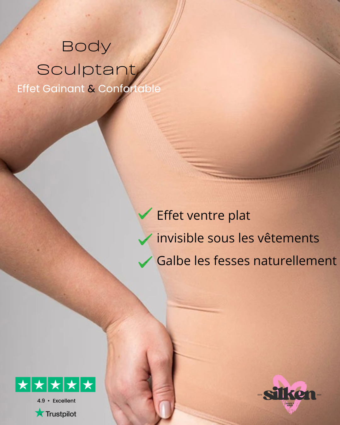 Préparez Votre Rentrée avec les Bodies Sculptants SilkenShape™