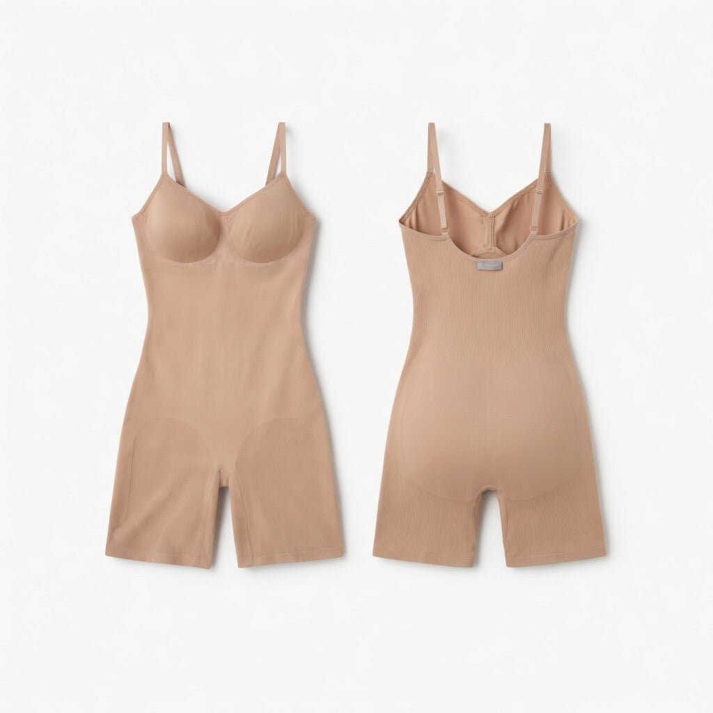 Shorts de corps Silken™ Second Skin de SILKEN SHAPE, invisibles et anti-frottement, en tissu léger et confortable.