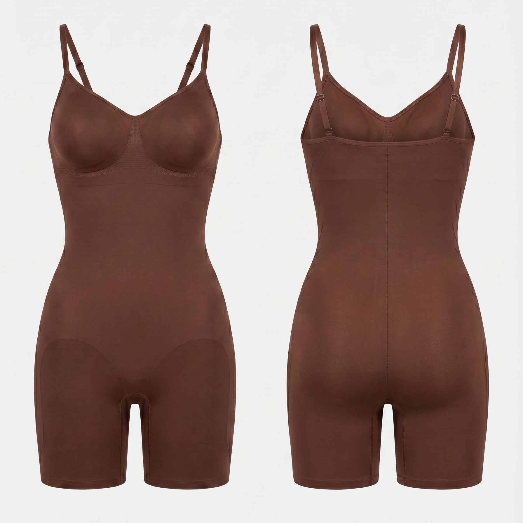 Shorts de corps Silken™ Second Skin de SILKEN SHAPE, invisible et anti-frottement, pour un confort discret et optimal.